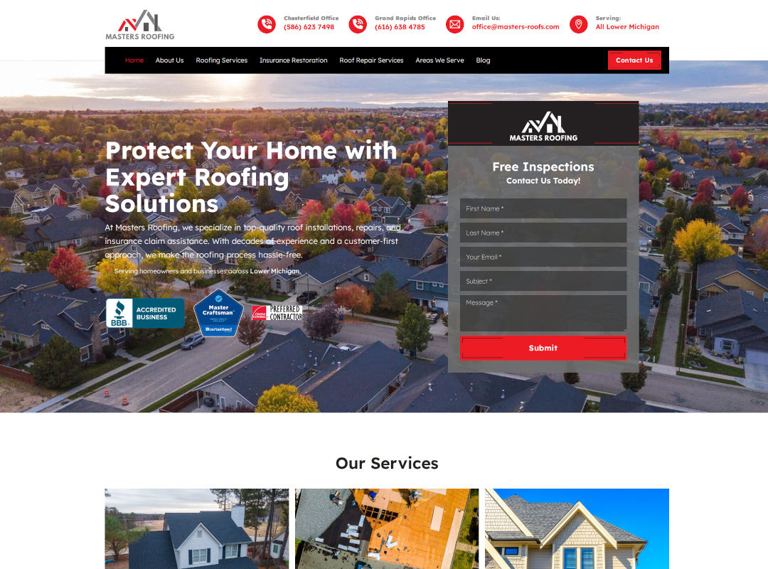 Masters Roofing